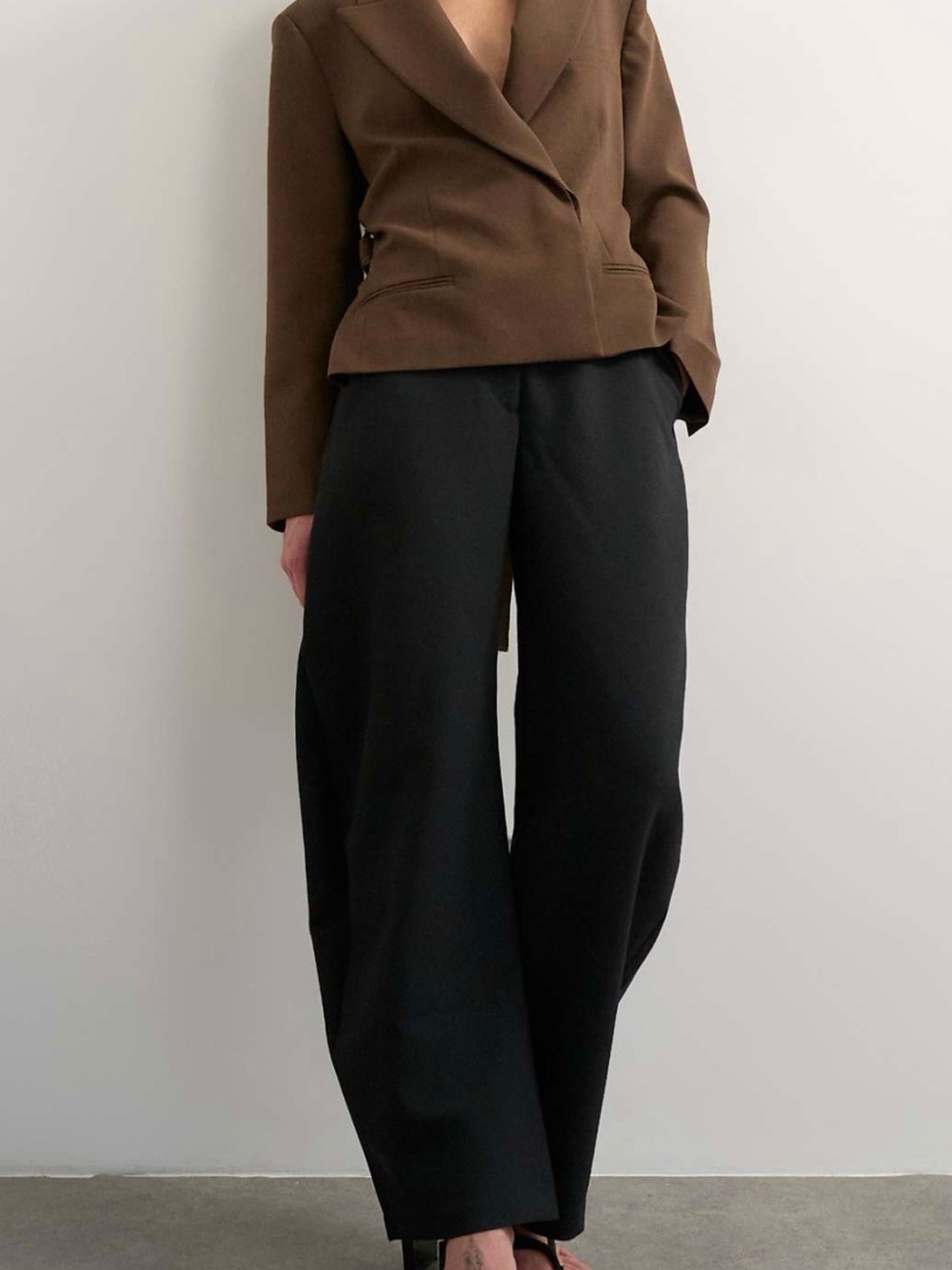 Topshop tailored barrel pants